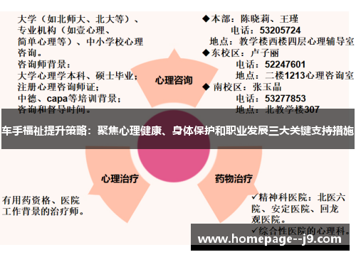 车手福祉提升策略：聚焦心理健康、身体保护和职业发展三大关键支持措施