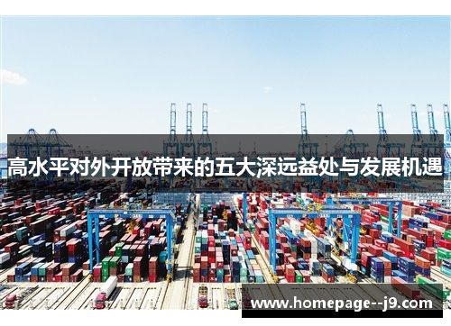 高水平对外开放带来的五大深远益处与发展机遇